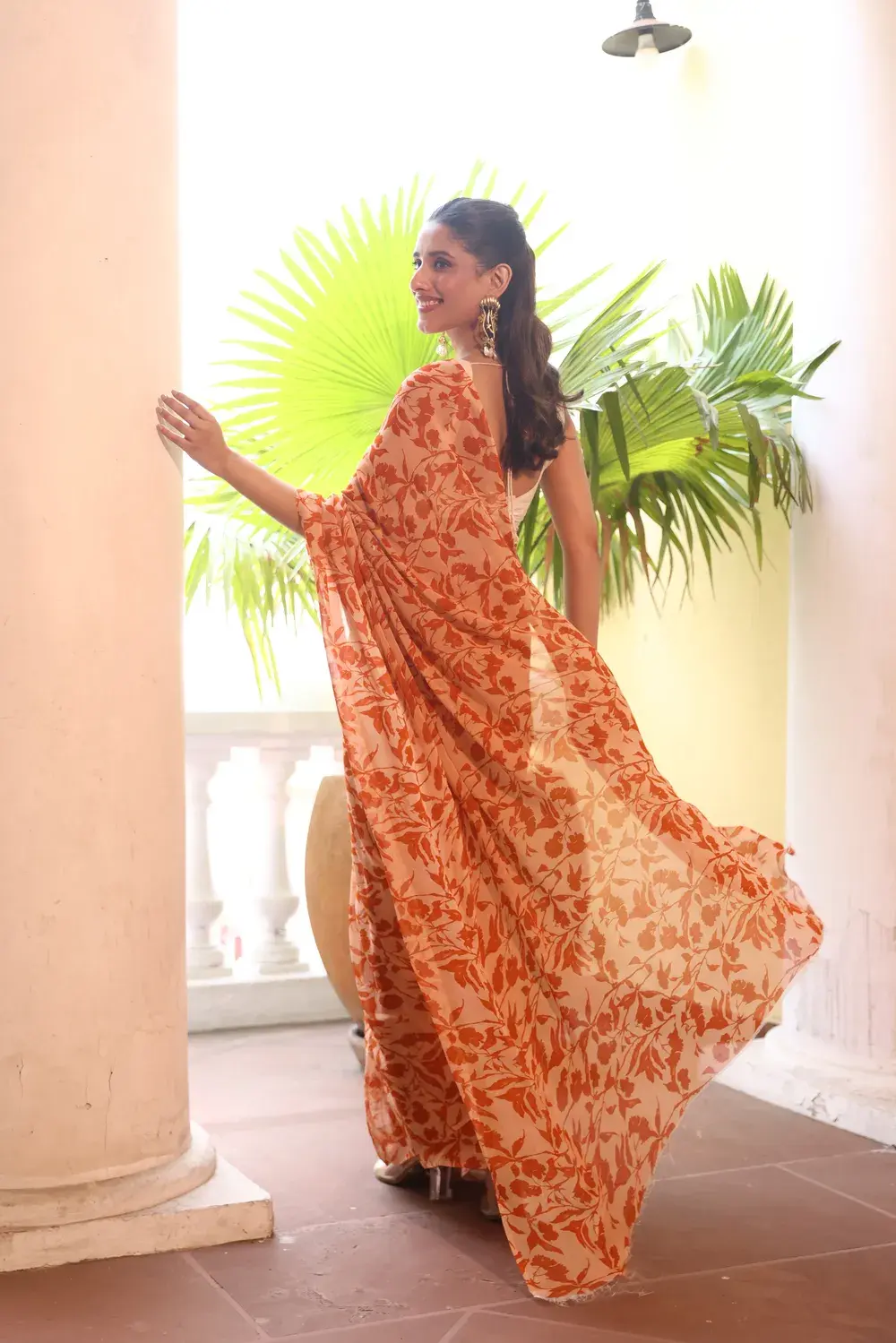 Orange Digital Print