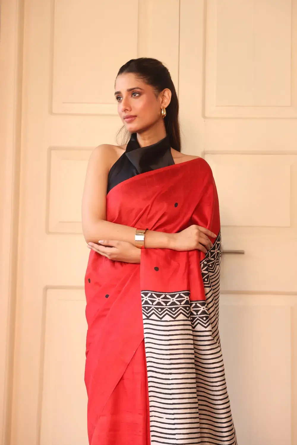 Red Pure Silk Saree