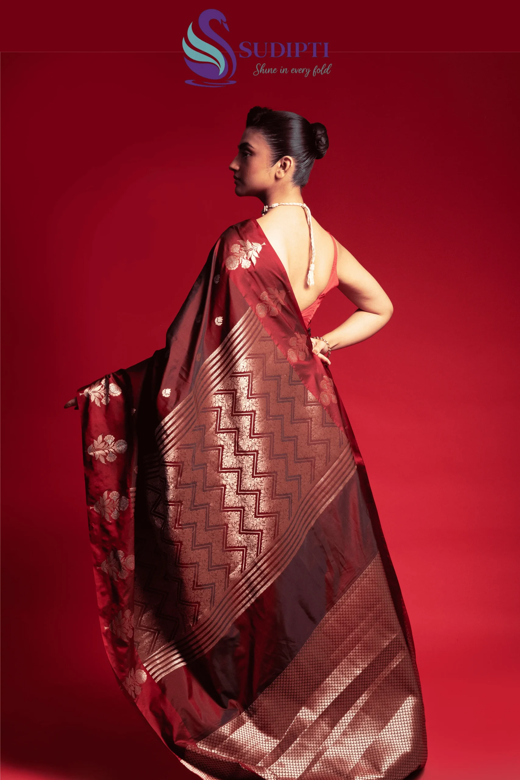 Ruby Royale Banarasi Saree