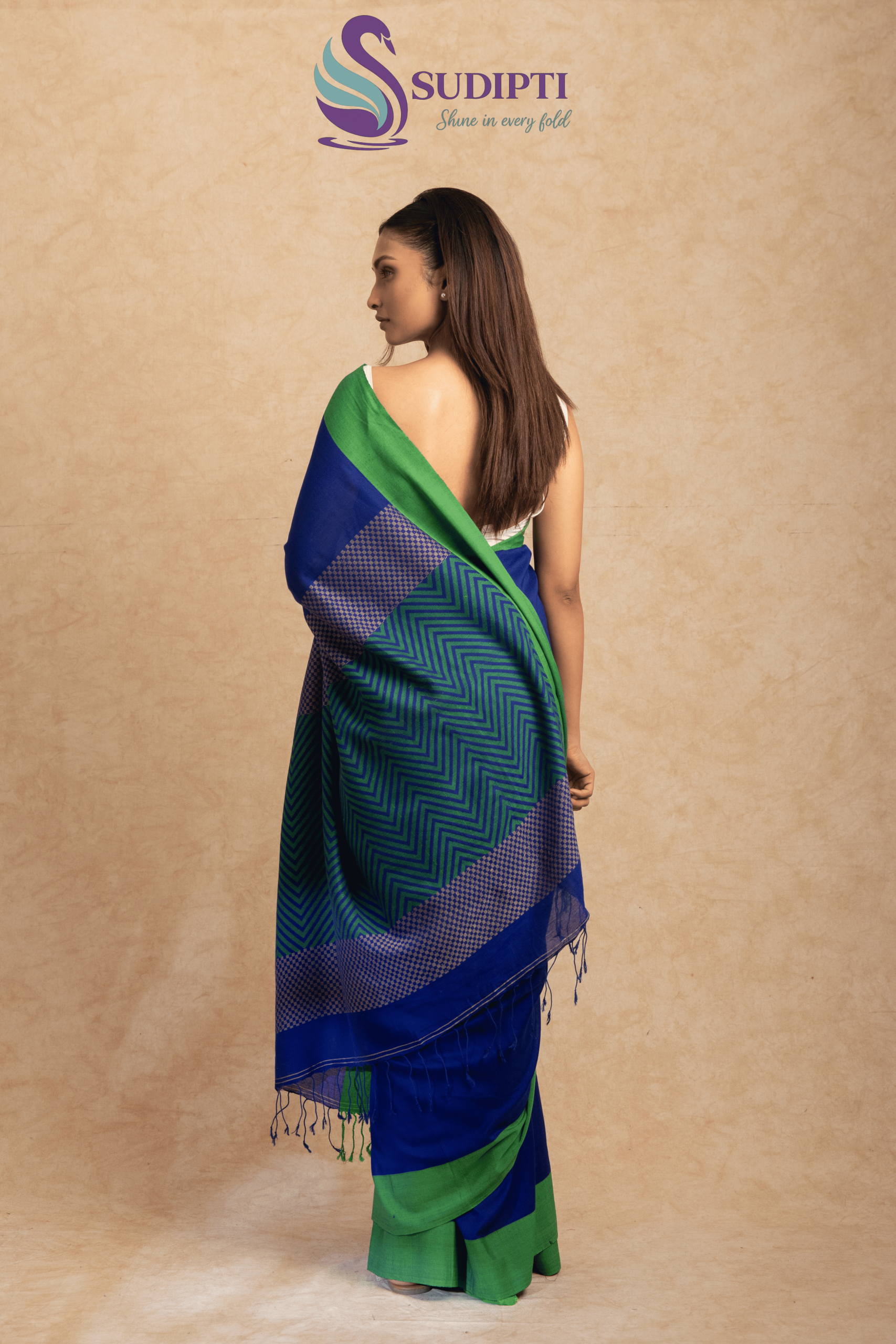Royal Neelam Cotton Saree