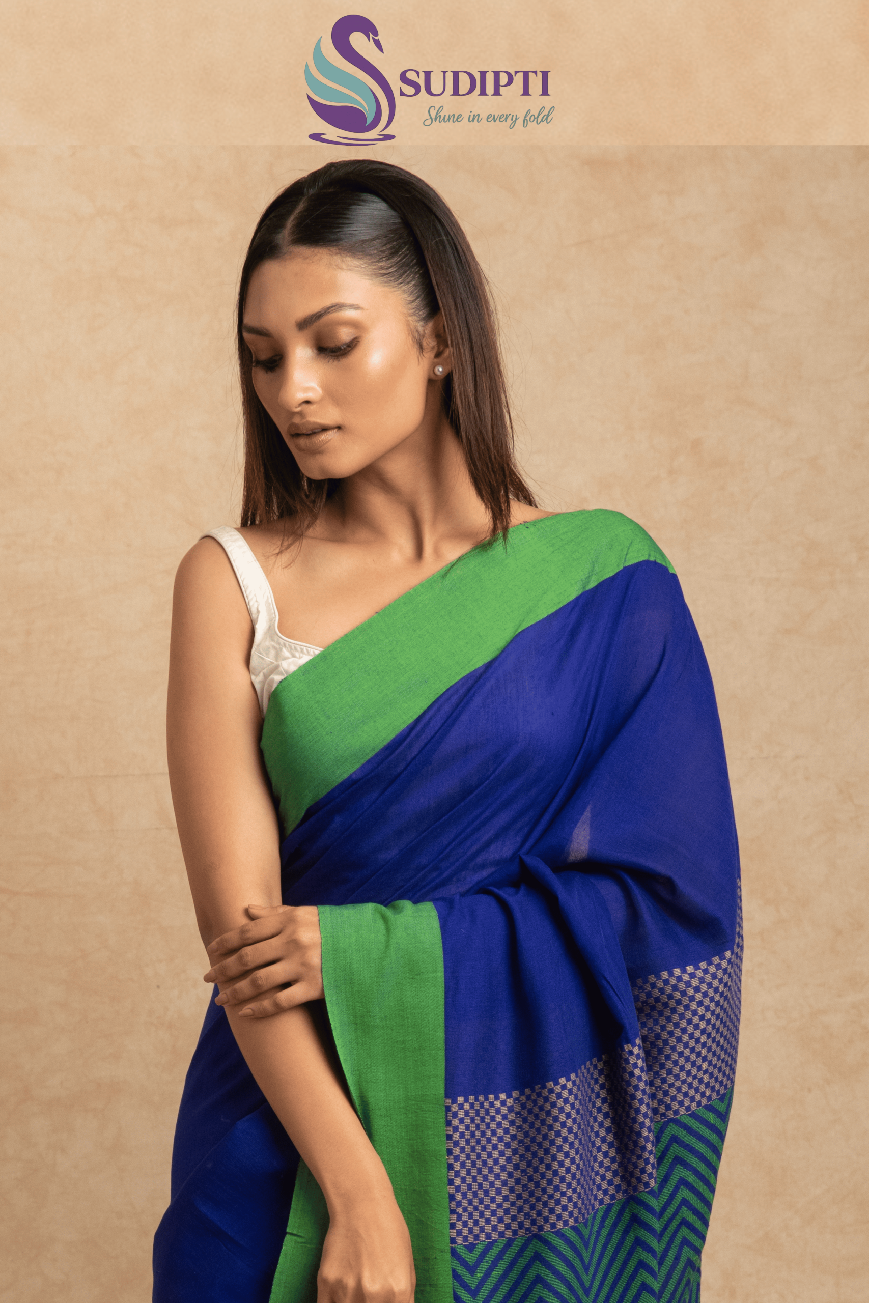 Royal Neelam Cotton Saree