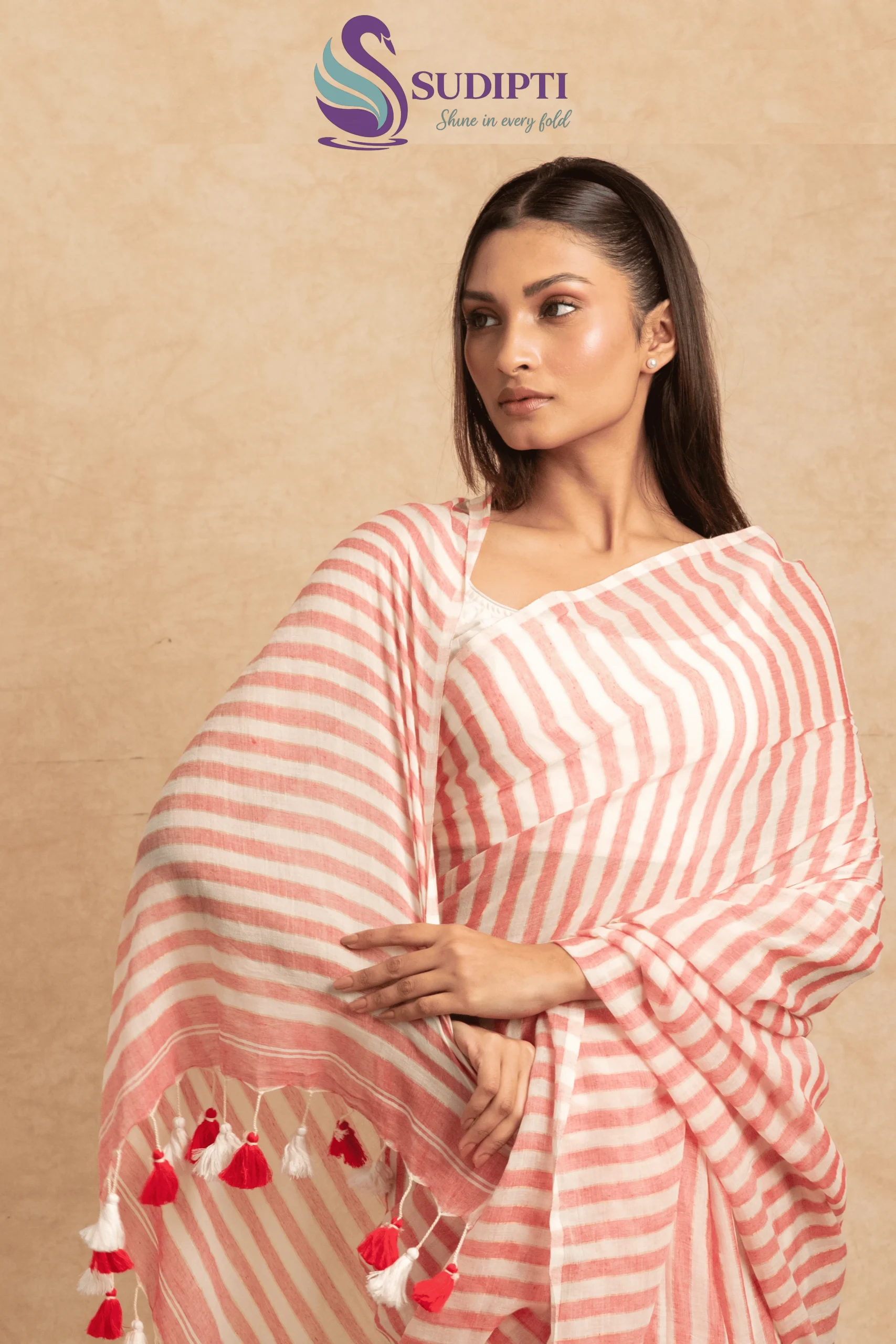 Coral Breeze Cotton Saree
